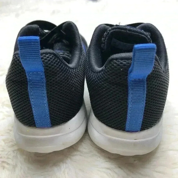 Adidas Lite Racer Sneakers Black & Blue Size  9 - Picture 2 of 13